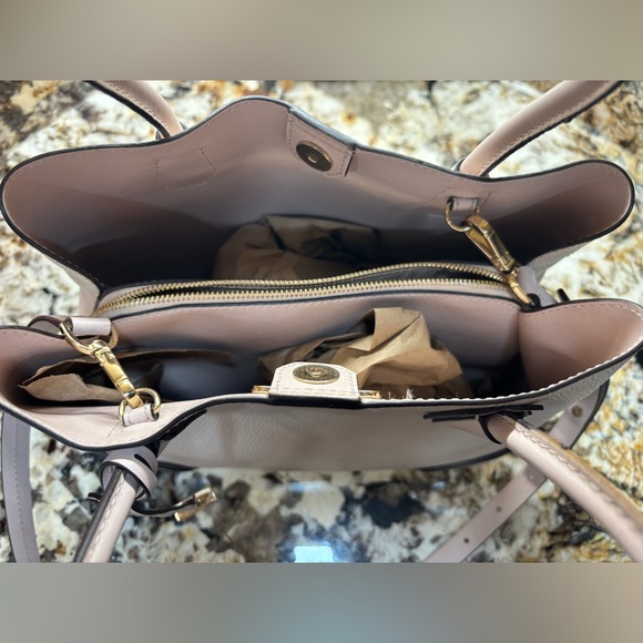 Michael Kors Light pink Tote with Gold Accents - Picture 9 of 12